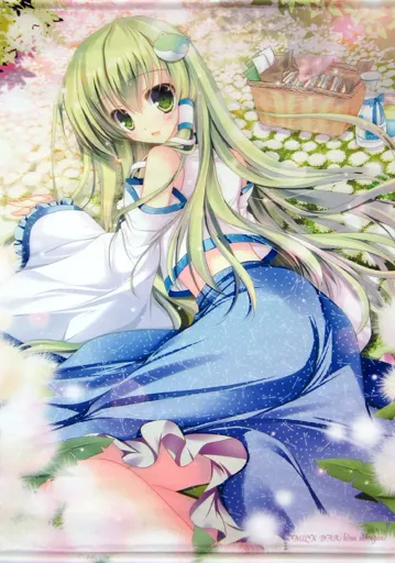 【東方Project】B2タペストリー 東風谷早苗(シロガネヒナ) 第8回東方紅楼夢/MILK BAR