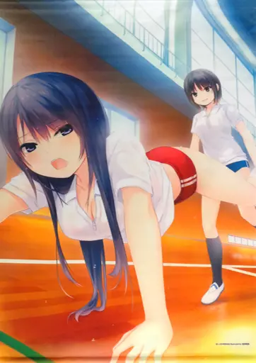 【オリジナル】B2タペストリー Bver. 白峰莉花(珈琲貴族) C92/らしんばん