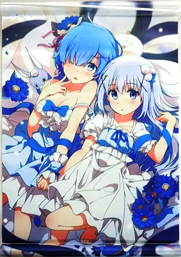 【よろず】A4タペストリー レム＆チノ(荻pote) C92/Milky Been!