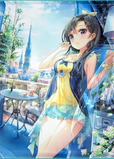 【オリジナル】B2タペストリー 絵柄C(ふーみ) ふーみイラスト展 恋のはじまり/ラジアルエンジン&とらのあな