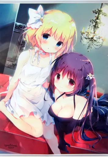 【ご注文はうさぎですか?】B2リゼシャロタペストリー(しらたま) COMIC1☆12/しらたまこ