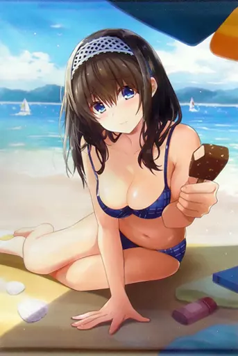 【アイドルマスター】B2タペストリー 鷺沢文香(阿月唯) /LOLLIPOP