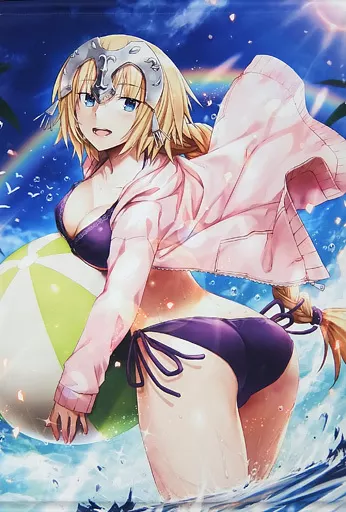 【Fate シリーズ】B2タペストリー ジャンヌ・ダルク(我美蘭) C92/でぶねこ