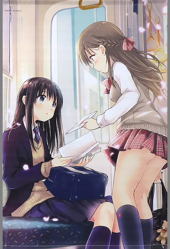 WスエードB2タペストリー 秘密の鼓動(倉式てる) my first lily 秘密の百合/メロンブックス_image