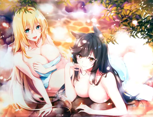 【よろず】B2タペストリー 温泉ver(choco chip) C94/choco BOX
