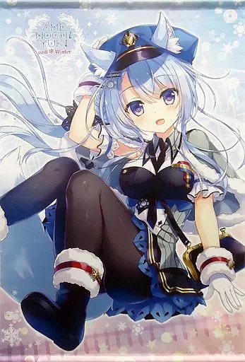 あめとゆきA3複製原画-Sweet night-キツネExtraEdition 駿河屋 -<中古>【オリジナル】駅長キツネさんB2タペストリー(あめと
