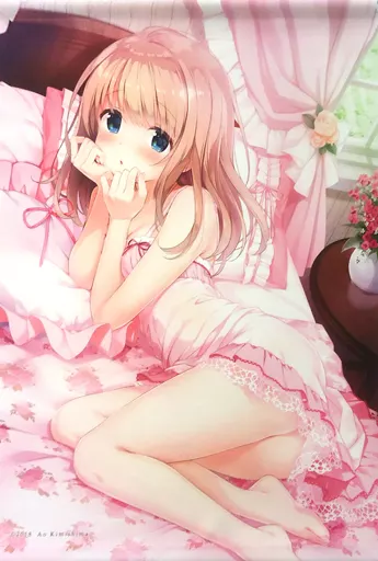 【オリジナル】B2タペストリー sweet peach pink 桃井咲希(きみしま青) サンシャインクリエイション2018 Autumn/KOHARUCHAYA