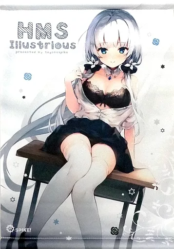 【アズールレーン】ミニタペストリー イラストリアス(煎路) C95/てごねスパイク