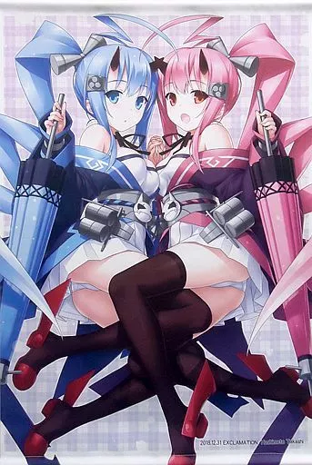 【アズールレーン】B2タペストリー 電＆雷(橋本タカシ) C95/EXCLAMATION