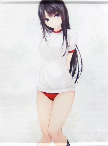 駿河屋 -<中古>【オリジナル】B2タペストリー 白峰莉花 体操服(珈琲 