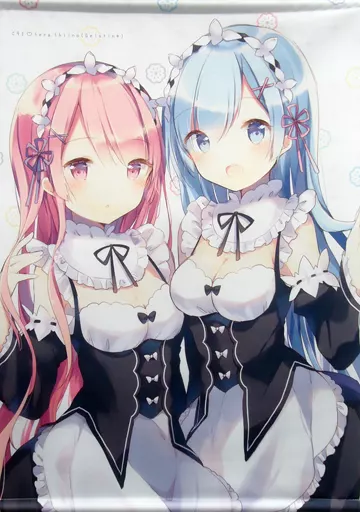 【Re：ゼロから始める異世界生活】B2タペストリー レム＆ラム(椎野せら) C93/Gelatin