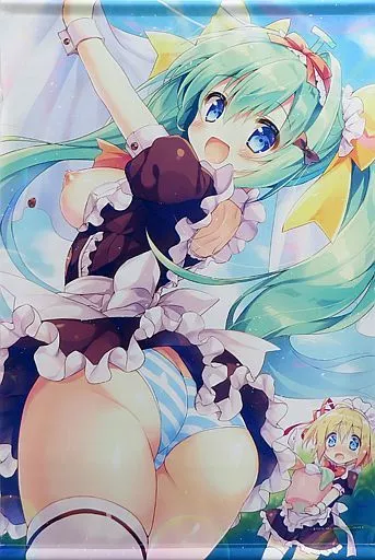 【めろんちゃん】スエードB2タペストリー めろんちゃん(夏月まりな) 2019.6/メロンブックス