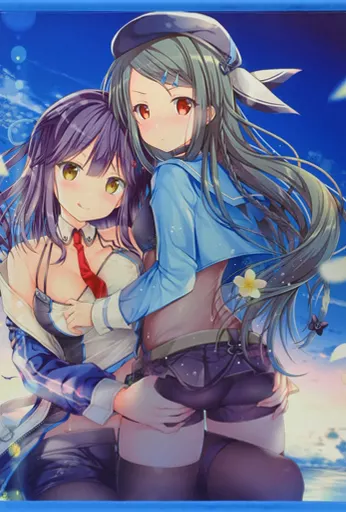 【アズールレーン】B2タペストリー マラニー＆キンバリー(花花捲＆草草饅) C96/TwinBox