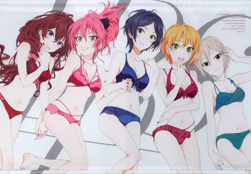 【アイドルマスター】B2タペストリー LiPPS(ヤタネコ) C92/電圧音質からから廻るトマト