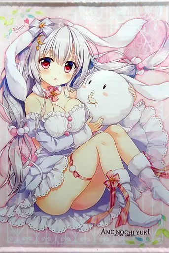 あめのちゆき　あめとゆき　のわーるちゃんうさ耳フードタオル 本物ゲーム・おもちゃ・グッズ - あめのちゆき ゆきあめと のわ