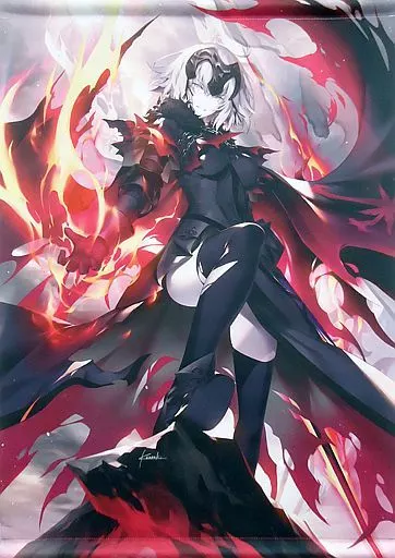 Fate ジャンヌ・ダルク 光崎 Kousaki B2タペストリー 駿河屋 - 【買取】【Fate シリーズ】邪ンヌB2タペストリー ジャンヌ