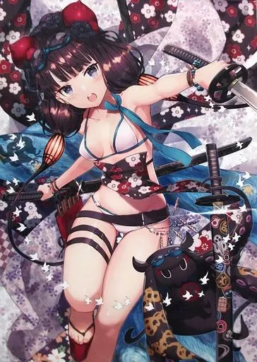 【Fate シリーズ】B2タペストリー 葛飾北斎(我美蘭) C97/でぶねこ