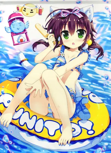 【オリジナル】B1夏色水着ぷにとータペストリー(藤真拓哉) C86/ESSENTIA