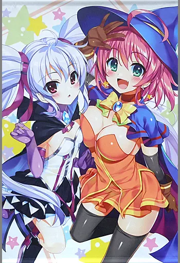 【マジカルハロウィン】B2タペストリー アリス・ウィッシュハート&フロスト・アウスレーゼ(ぶっちゃけ) C92/すろプー