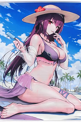 【Fate シリーズ】B2タペストリー スカサハ=スカディ(HAONI) C96/ウサギBOSS