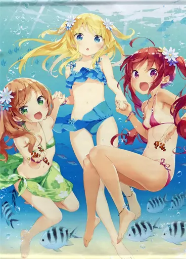 駿河屋 -<中古>【オリジナル】B2タペストリー 霜月ポトフ＆葉月ワトラ 
