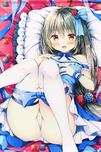 【めろんちゃん】スエードB2タペストリー ver7 ブラックベリー(わたがしゆい) 2020.11/メロンブックス