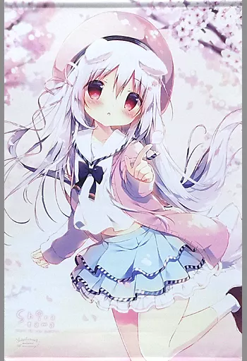 【オリジナル】B2タペストリー 8th Anniversary(しらたま) /しらたまこ（本体不備（中））