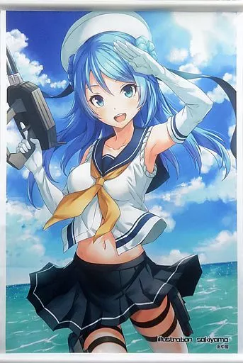 【艦隊これくしょん~艦これ~】B2タペストリー 浦風(sakiyama) 砲雷撃戦!よーい!三十一戦目/あゆ屋