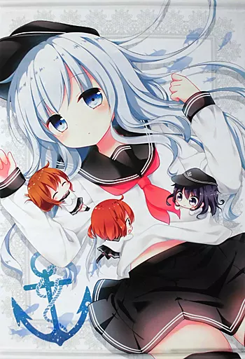 【艦隊これくしょん~艦これ~】B2タペストリー 第六駆逐隊(むらさき) /むらさきいろのよる