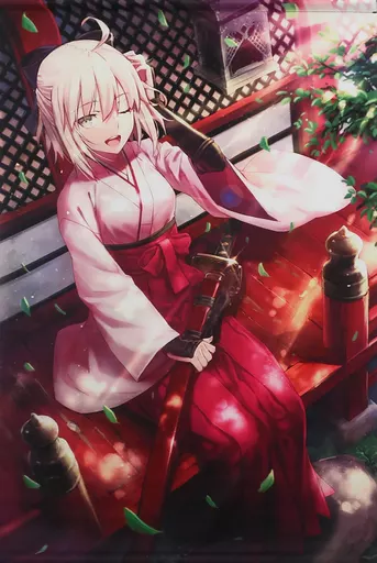 【Fate シリーズ】B2タペストリー 沖田総司(我美蘭) C92/でぶねこ