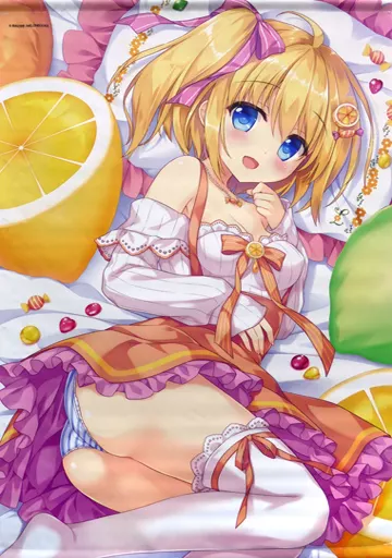 【めろんちゃん】WスエードB2タペストリー ver.3 れもん(あめとゆき) 2020.2/メロンブックス