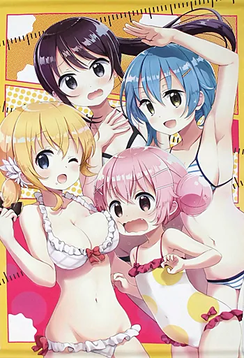 【こみっくがーるず】B2タペストリー (わき) C94/わたがし