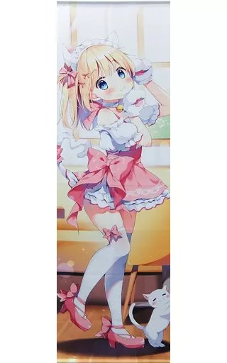 ぱん 浴衣てんちゃん 等身大タペストリー ぱんのみみ ふたり展