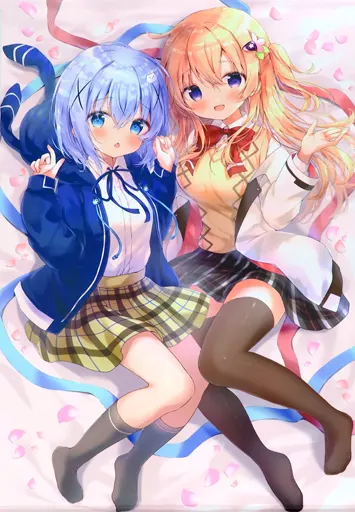 【ご注文はうさぎですか?】B2クロラビタペストリー ココア&チノ(飴玉コン) C99/あめうさぎ