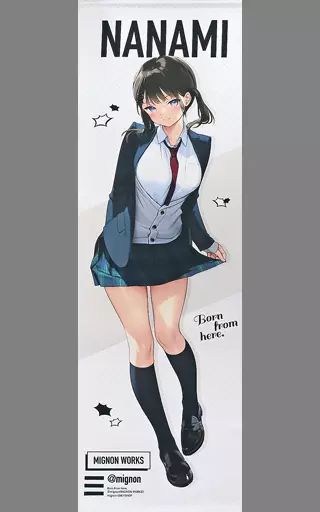 駿河屋 - 【買取】【オリジナル】ロングタペストリー 七海(mignon 