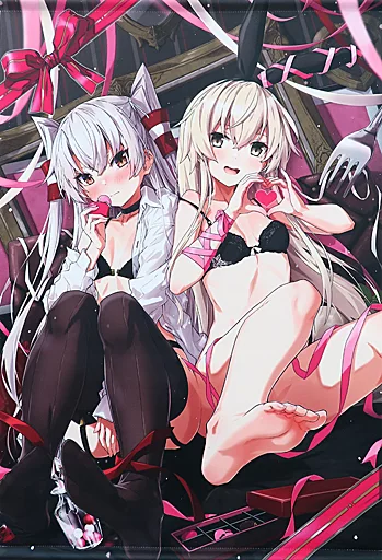 【艦隊これくしょん～艦これ～】B2タペストリー 島風＆天津風(小鳥遊啓) C99/ひつじ缶