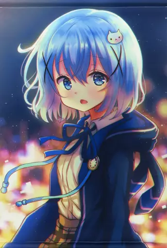 【ご注文はうさぎですか?】B2タペストリー CLOCKWORK RABBIT チノ(さくらうめ) C97/さくらびより