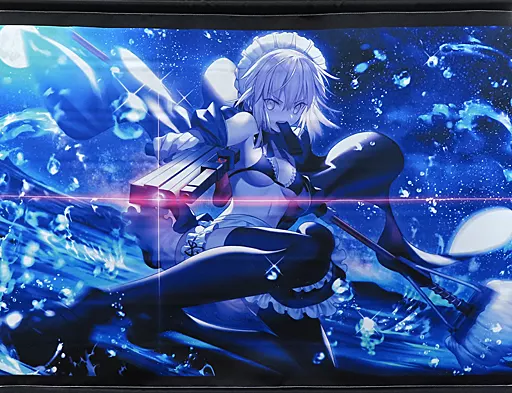 【Fate】B2タペストリー メイドオルタ(マシマサキ) C94/White Island
