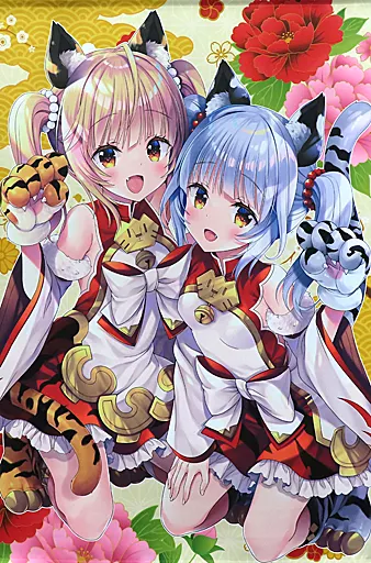 【グランブルーファンタジー】虎の双子ちゃんタペストリー 着衣版 フアン&パイ(さそりがため) /Dragon Kitchen
