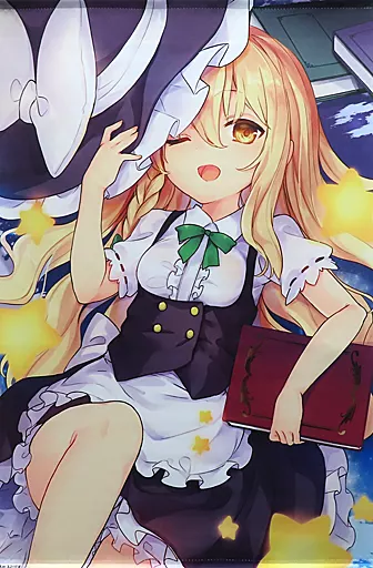 【東方Project】B2タペストリー 霧雨魔理沙(玉之けだま) 第15回博麗神社例大祭/とろわふれ~しゅ