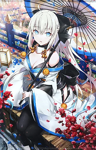 駿河屋 - 【買取】【Fate シリーズ】B1タペストリー 和服ver モルガン 