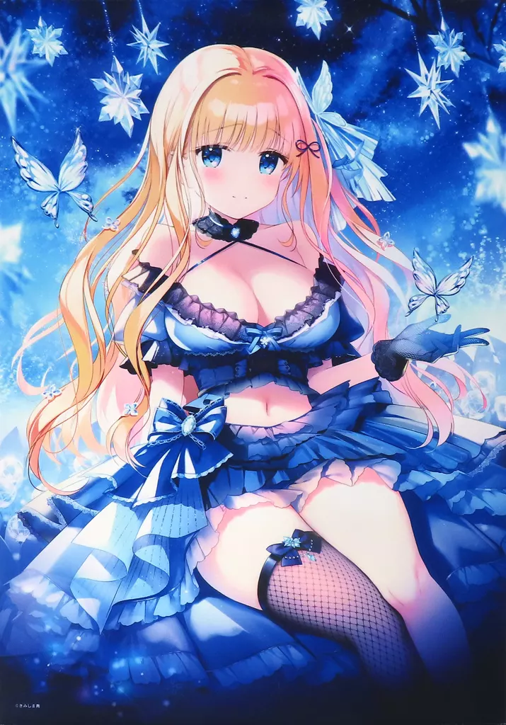 【オリジナル】B2Wスエードタペストリー 18 UltraMarine メリア(きみしま青) きみしま青オンリーショップ/メロンブックス