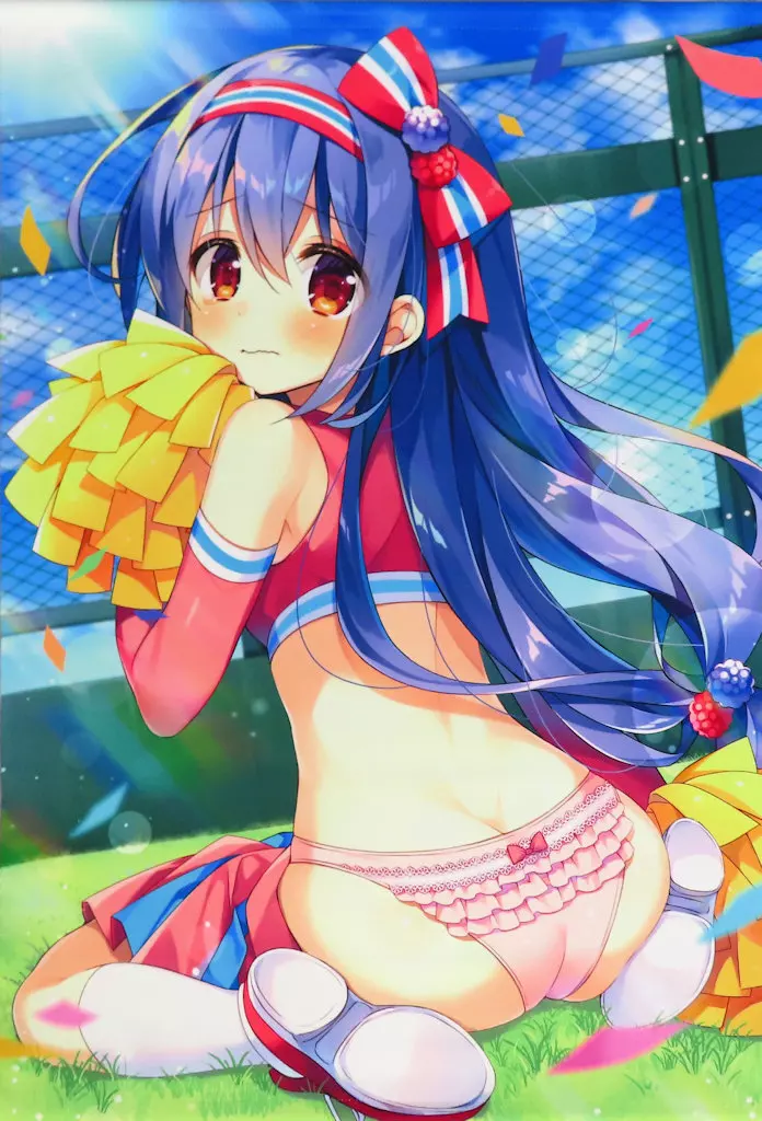 【めろんちゃん】B2Wスエードタペストリー ブラックベリー(すいみゃ) Change the costume!/メロンブックス
