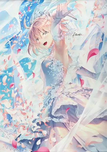 【Fate】ウェディング沖田B1タペストリー 沖田総司(光崎) エアコミケ2/GH.K