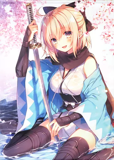 【Fate】B2タペストリー 新刊表紙沖田 沖田総司(遠坂あさぎ) C92/AliceSyndrome*