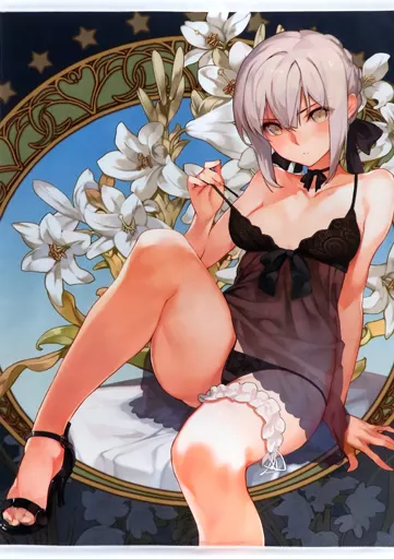 【Fate シリーズ】B2タペストリー セイバー・オルタ(oneko) C94/ウサギBOSS