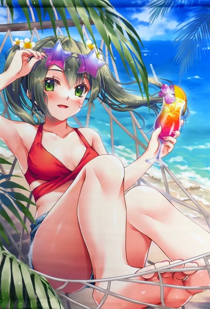 【艦隊これくしょん~艦これ~】B2タペストリー 水着ver 瑞鶴(水神流良) C102/Humpty Dumpty