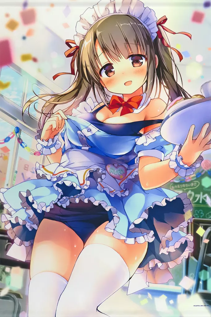 【オリジナル】B1Wスエードタペストリー 絵柄B すくみず天使ゆーとぴあ(永山ゆうのん) 2023.9/メロンブックス
