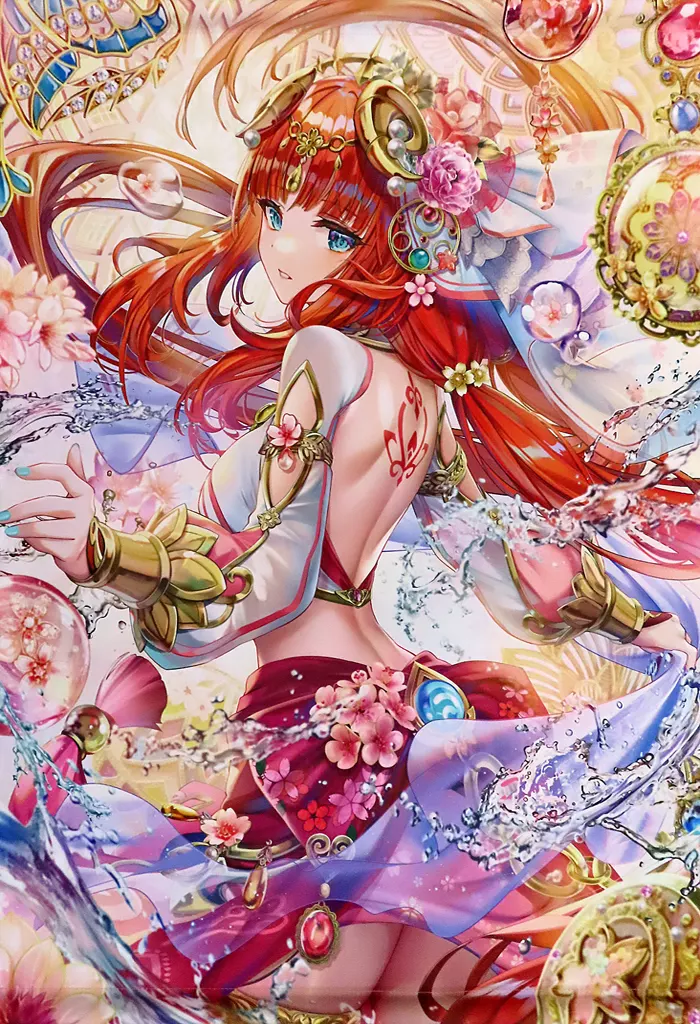 【原神-GENSHIN-】B2タペストリー 桜ニィロウ(torino) C102/torikago