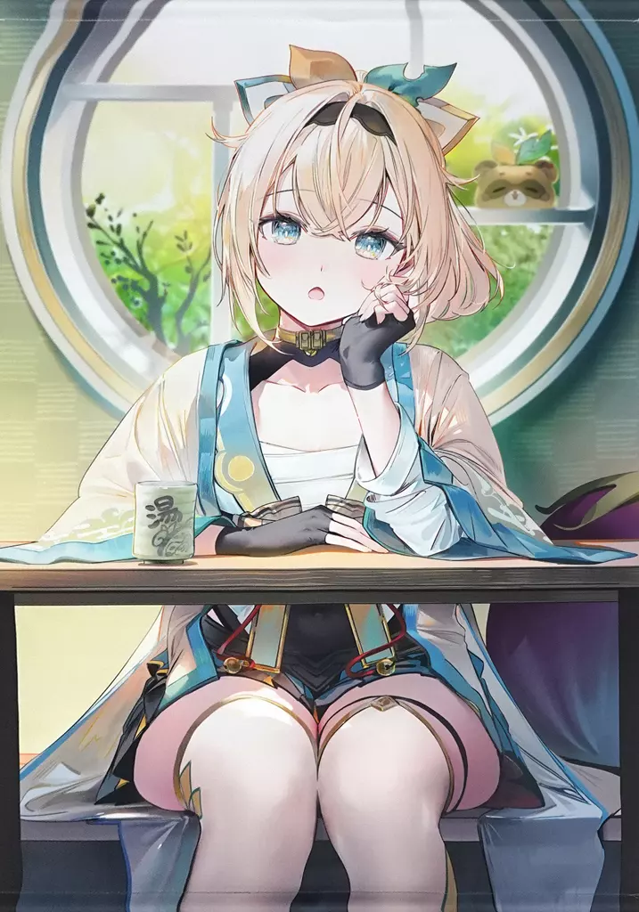 【バーチャルYoutuber】B2タペストリー 風真いろは(うみぼうず) C103/きんにくぽよぽよ